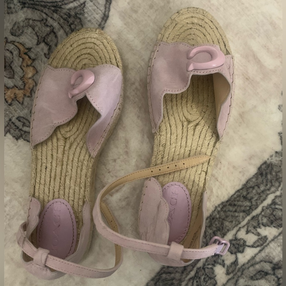 Authentic Coach Platform Sandals